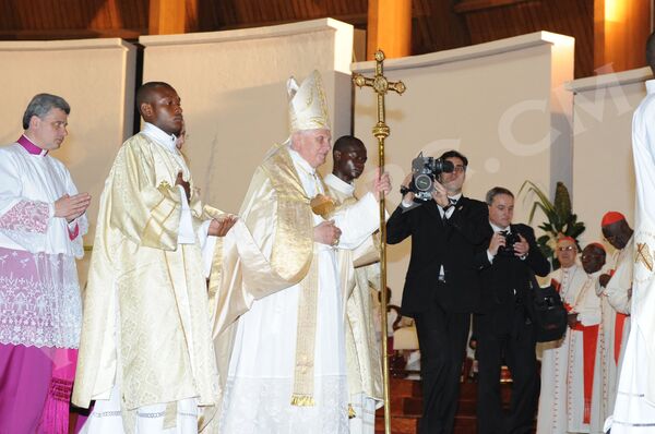 Benoît XVI — Messe